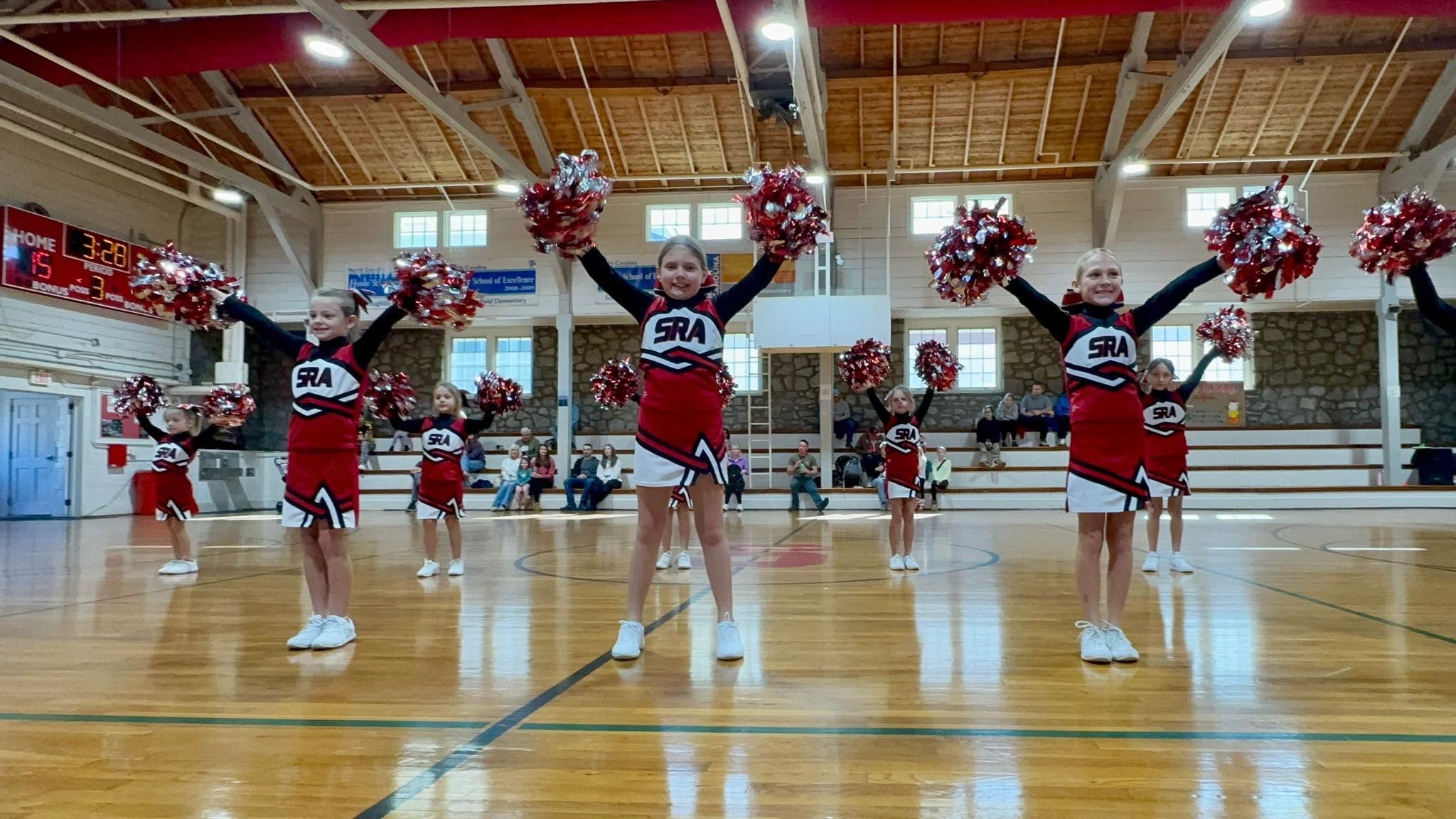 SRA cheer performance